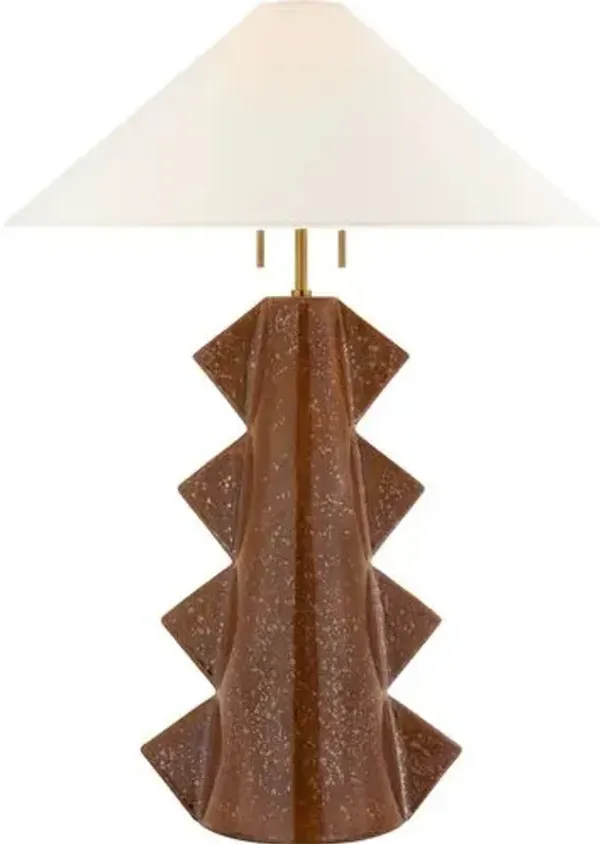 Visual Comfort - Senso Large Table Lamp - Red