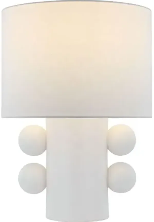 Visual Comfort - Tiglia Low Table Lamp - White