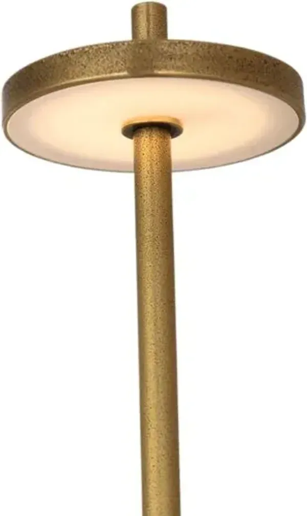 Visual Comfort - Sene Rechargeable Table Lamp - Gold