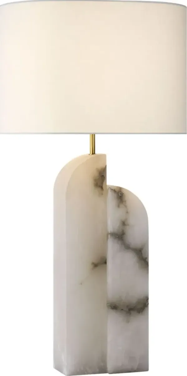 Visual Comfort - Savoye Large Table Lamp - White