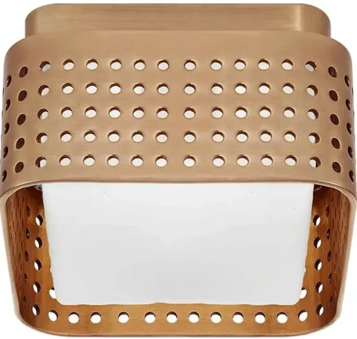 Visual Comfort - Precision 4.5" Solitaire Flush Mount - Gold