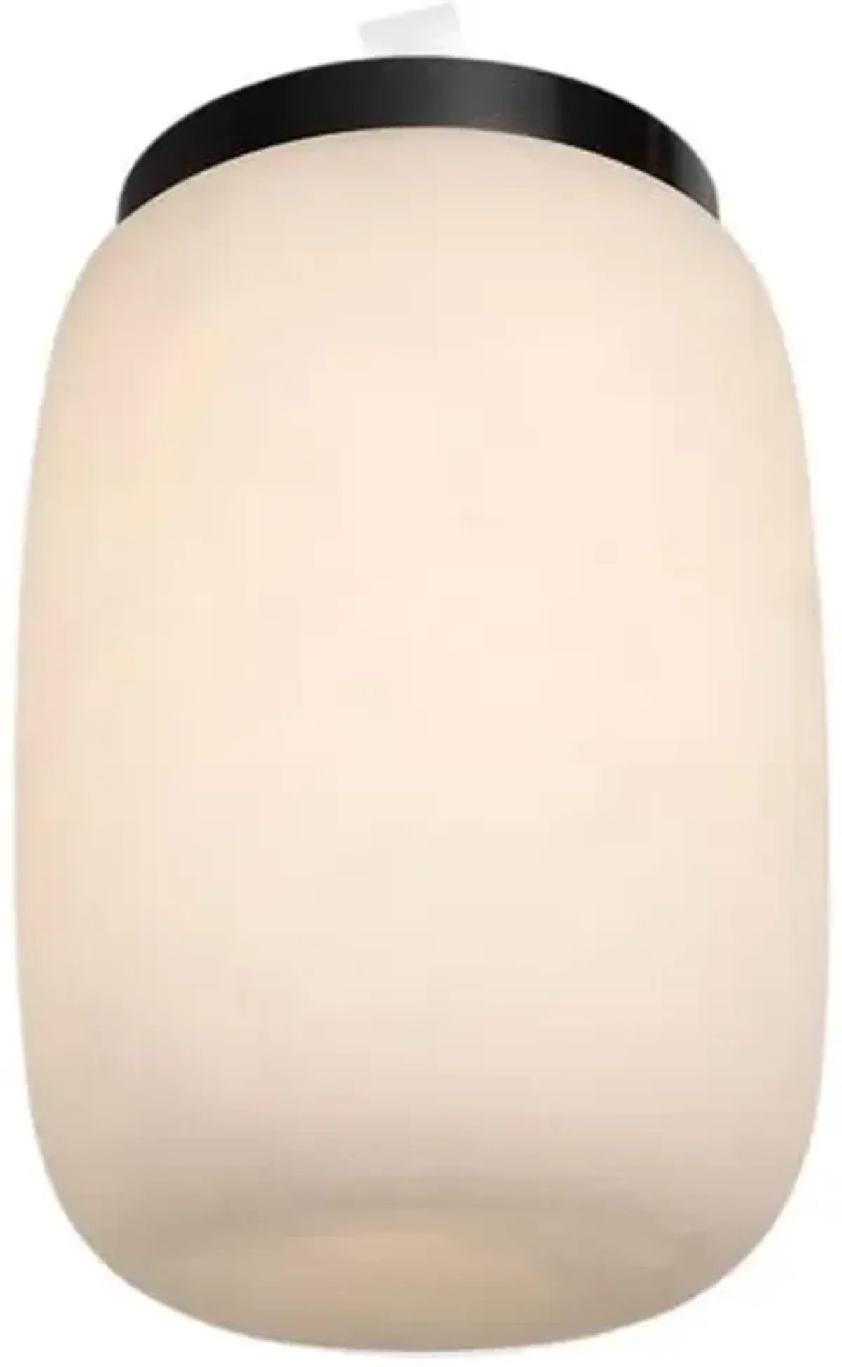 Visual Comfort - Formosa 5" Elongated Alabaster Flush Mount - Brown