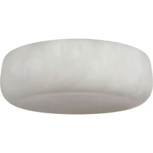 Visual Comfort - Formosa Alabaster Flush Mount - Black