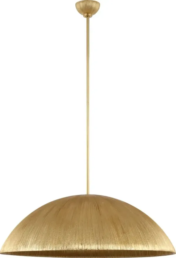 Visual Comfort - Utopia Sculpted Pendant - Gold