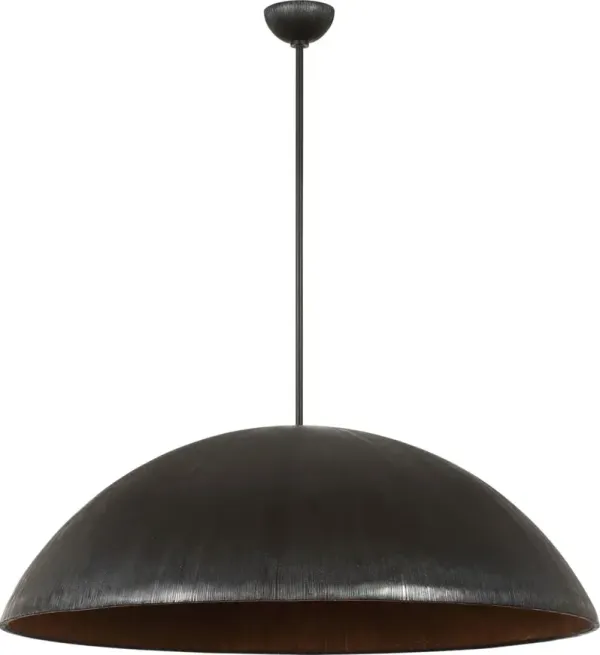 Visual Comfort - Utopia Sculpted Pendant - Black