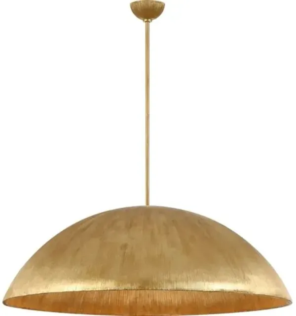 Visual Comfort - Utopia Sculpted Pendant - Gold