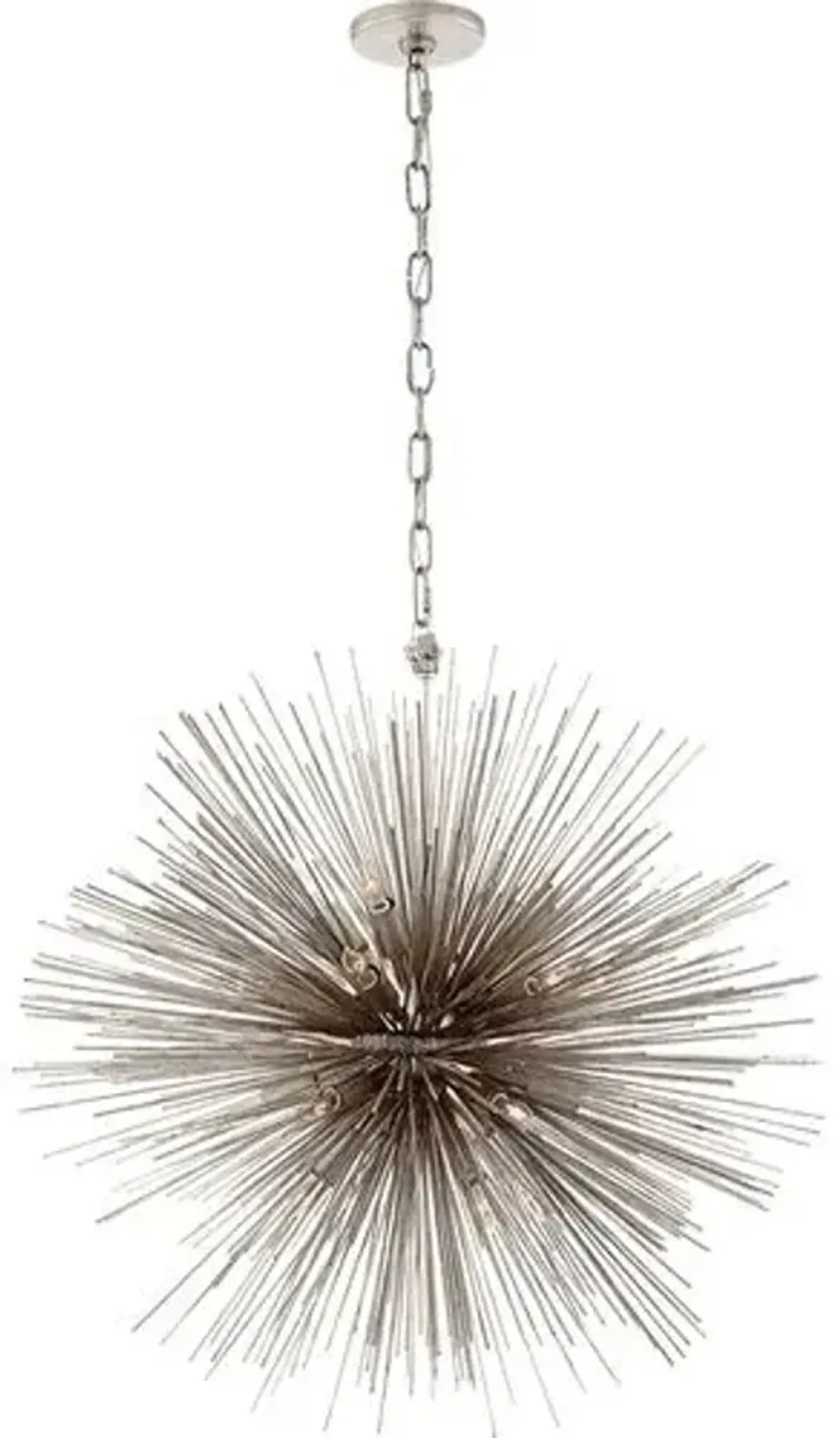Visual Comfort - Strada Round Chandelier - Silver