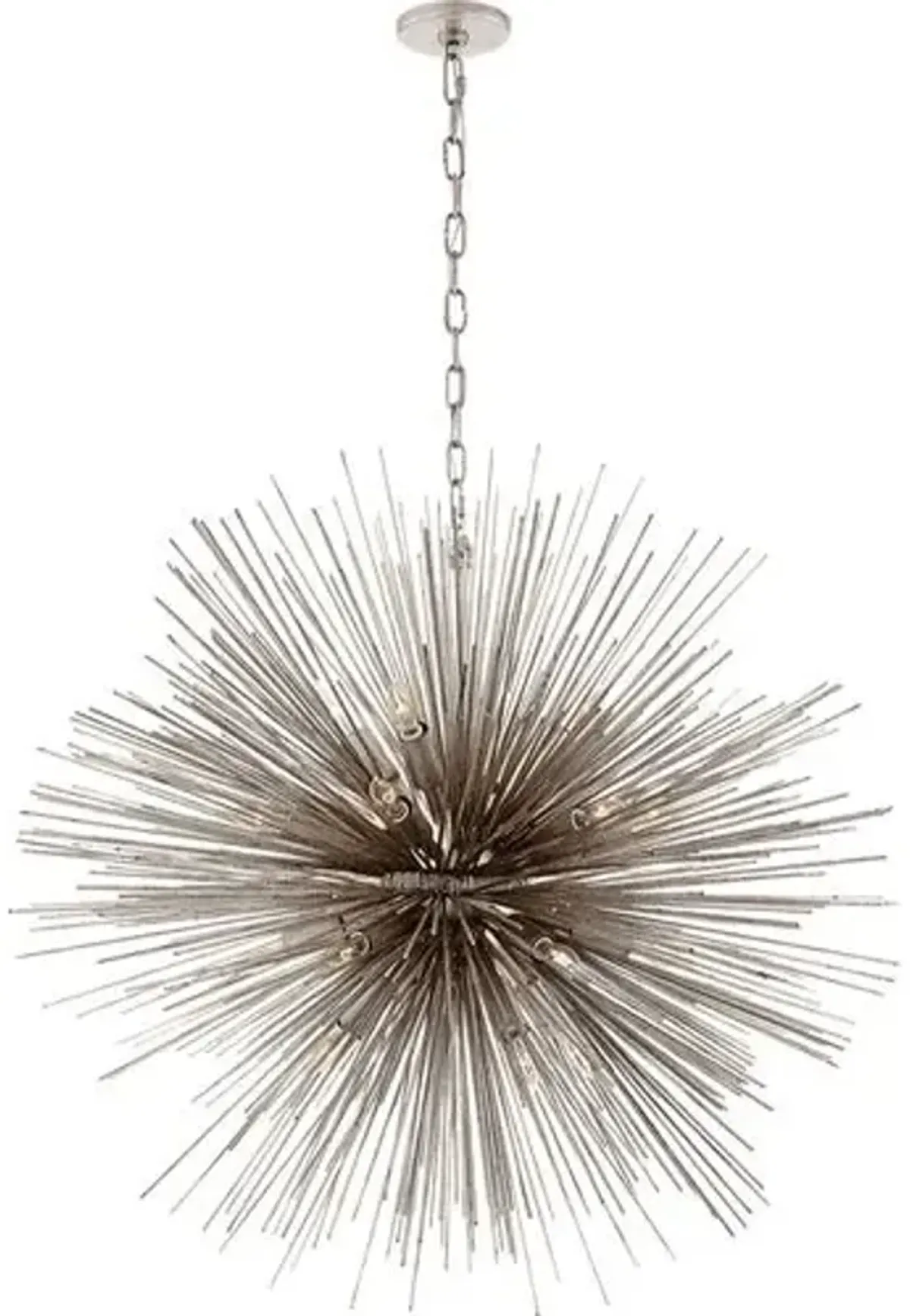 Visual Comfort - Strada Round Chandelier - Silver