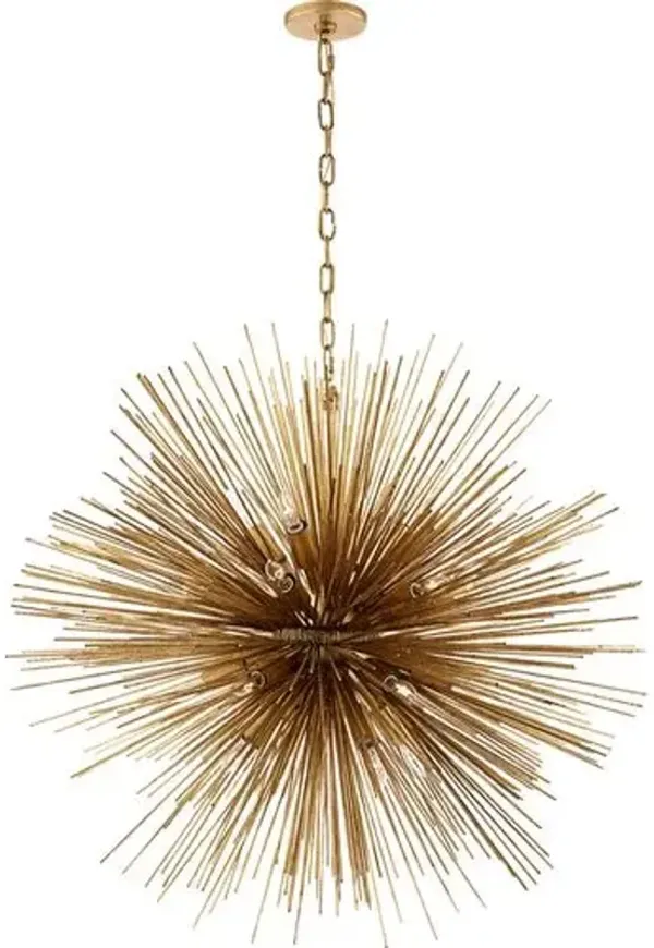 Visual Comfort - Strada Round Chandelier - Gold
