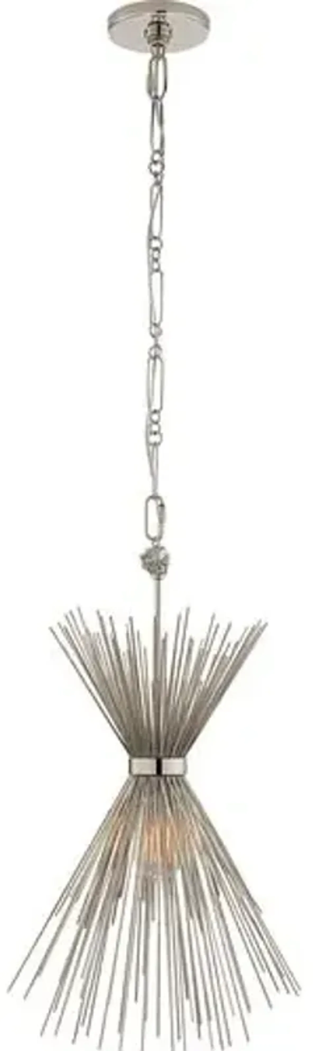 Visual Comfort - Strada Small Chandelier - Silver