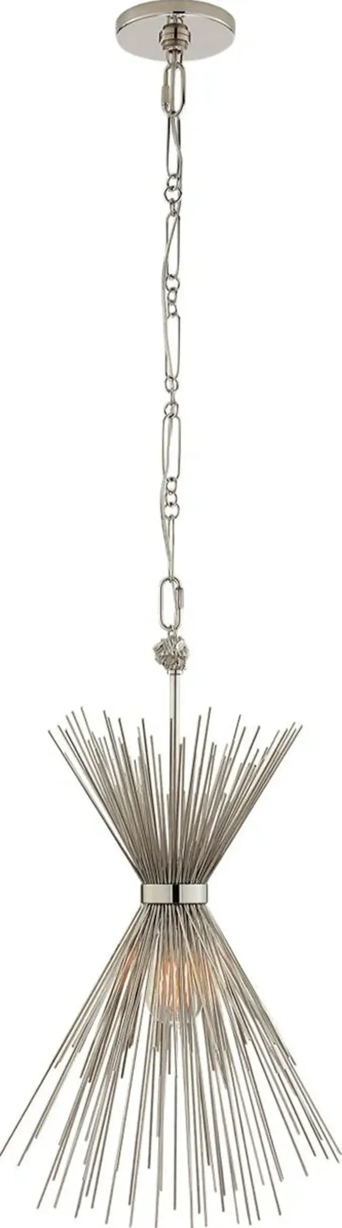 Visual Comfort - Strada Small Chandelier - Silver