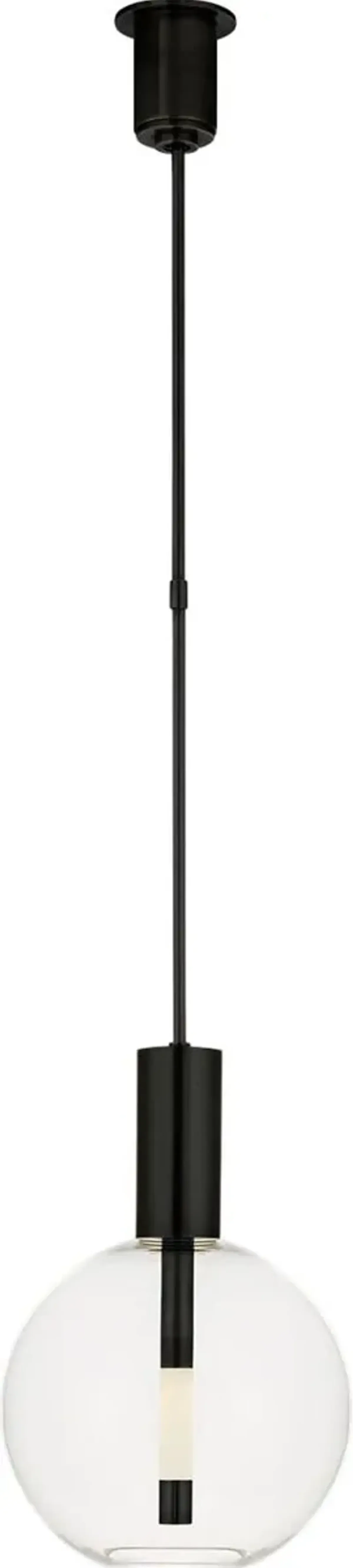 Visual Comfort - Nye Globe Pendant - Clear