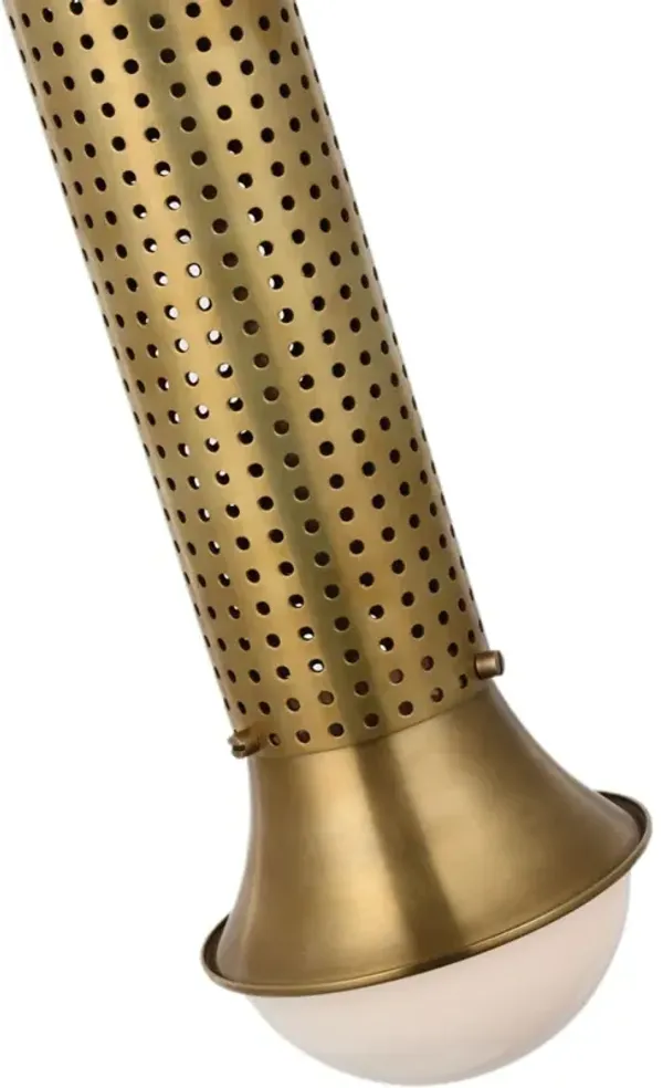 Visual Comfort - Precision Petite Elongated Pendant - Gold