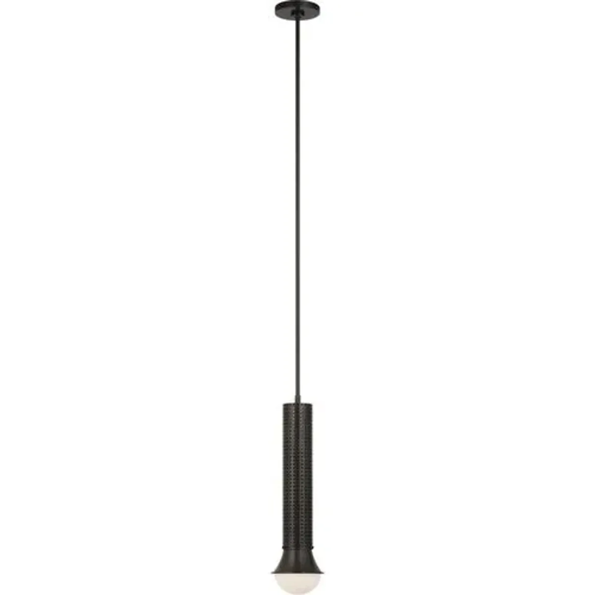 Visual Comfort - Precision Petite Elongated Pendant - Black