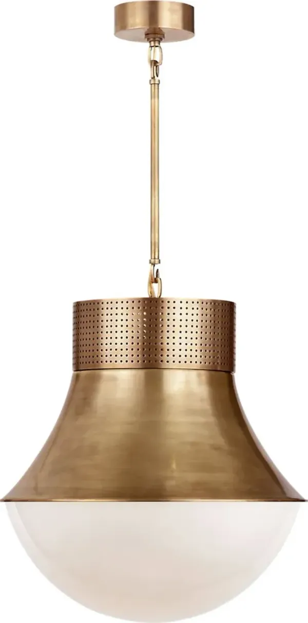 Visual Comfort - Precision Pendant - Gold