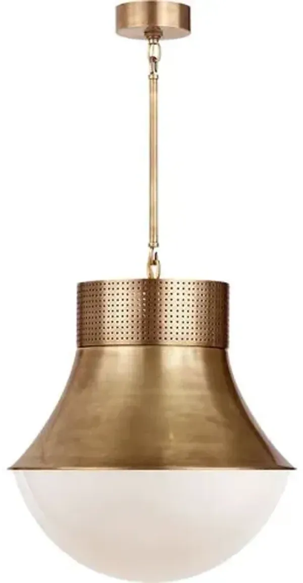 Visual Comfort - Precision Pendant - Gold