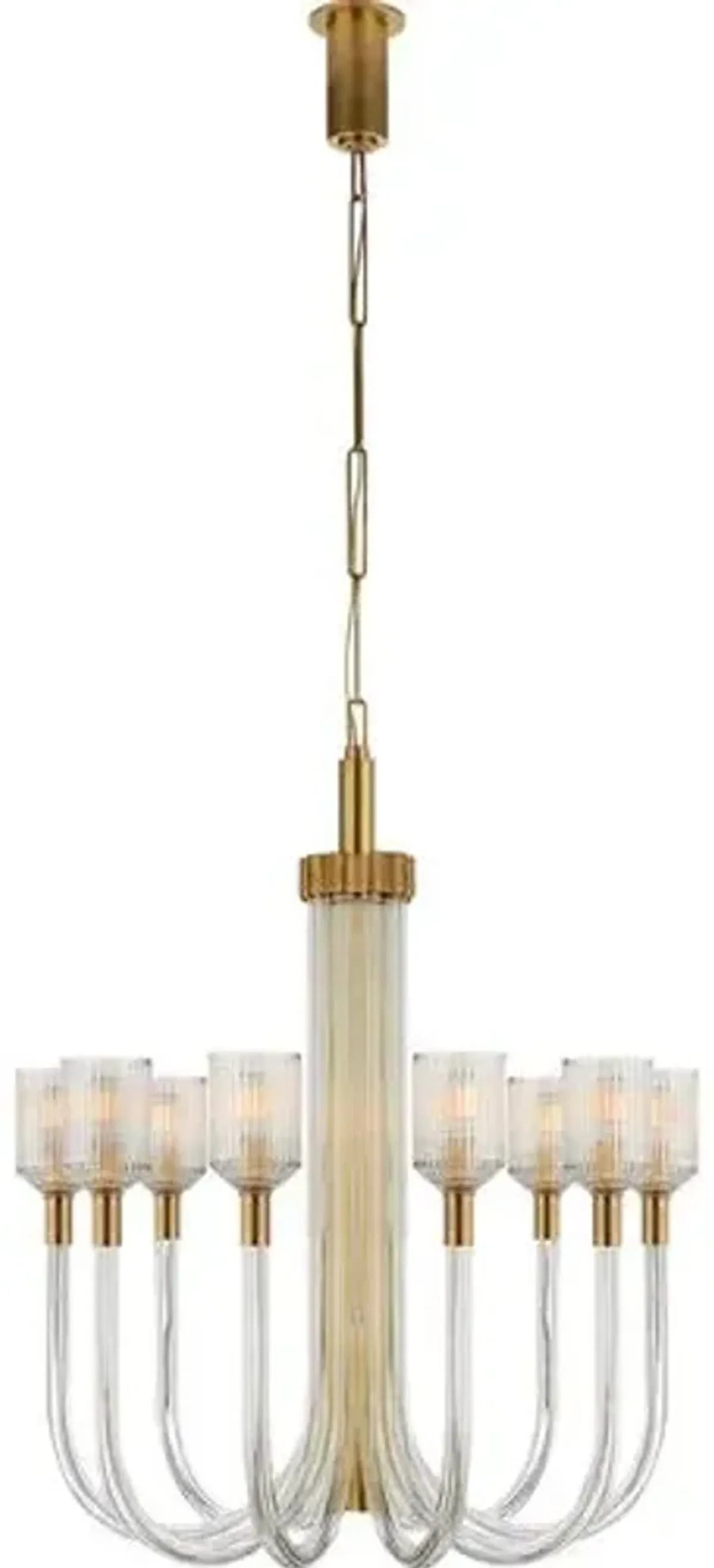 Visual Comfort - Reverie Medium Single Tier Chandelier - Gold
