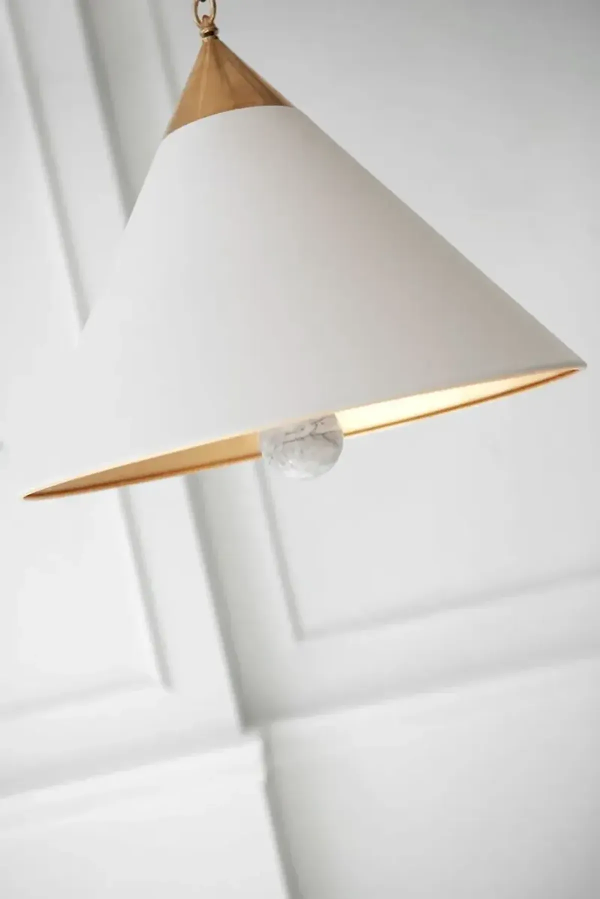 Visual Comfort - Cleo Cone Pendant - Gold