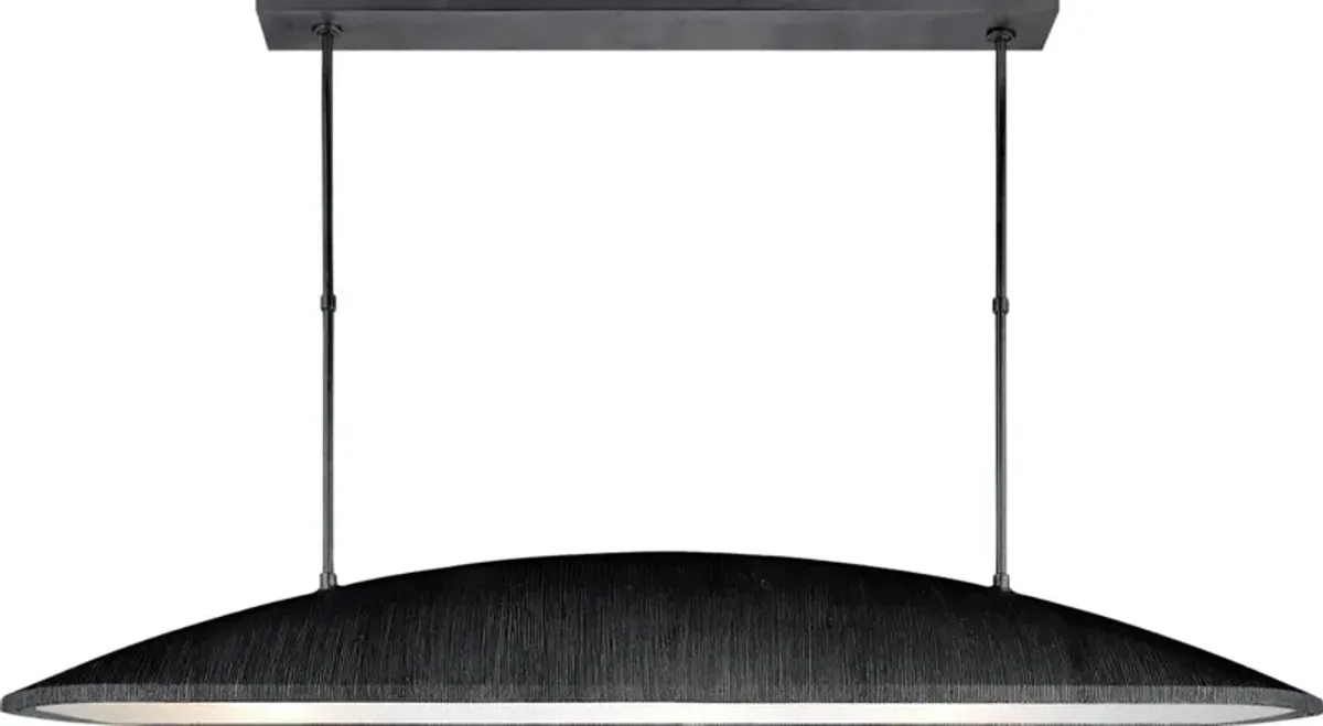 Visual Comfort - Utopia Large Linear Pendant - Black