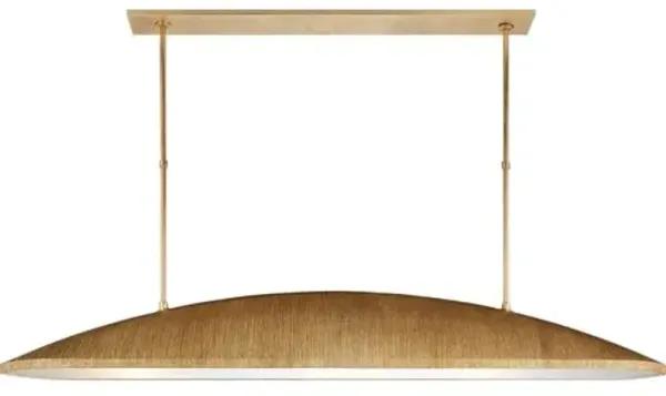 Visual Comfort - Utopia Large Linear Pendant - Gold