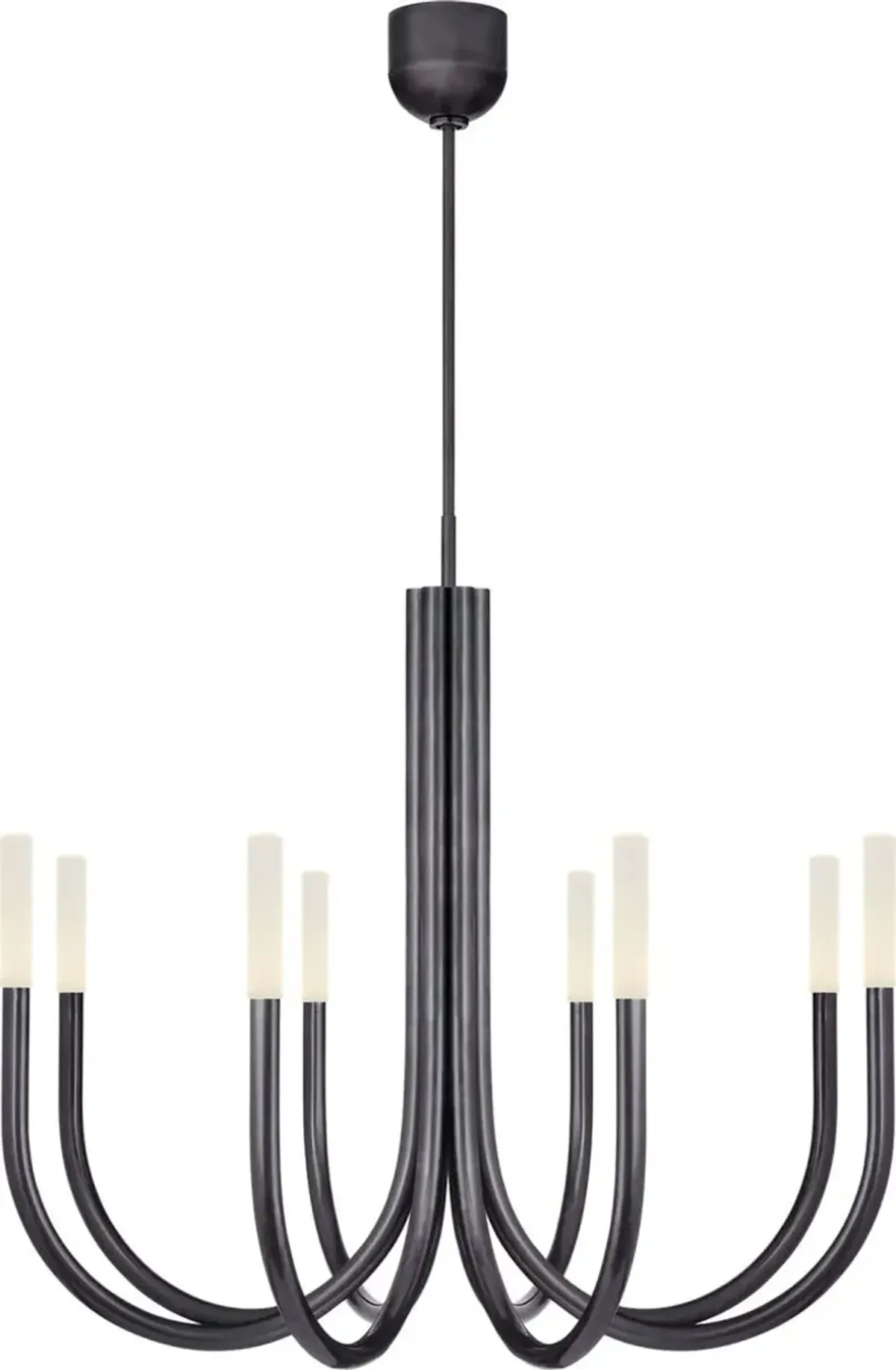 Visual Comfort - Rousseau Medium Chandelier - Black