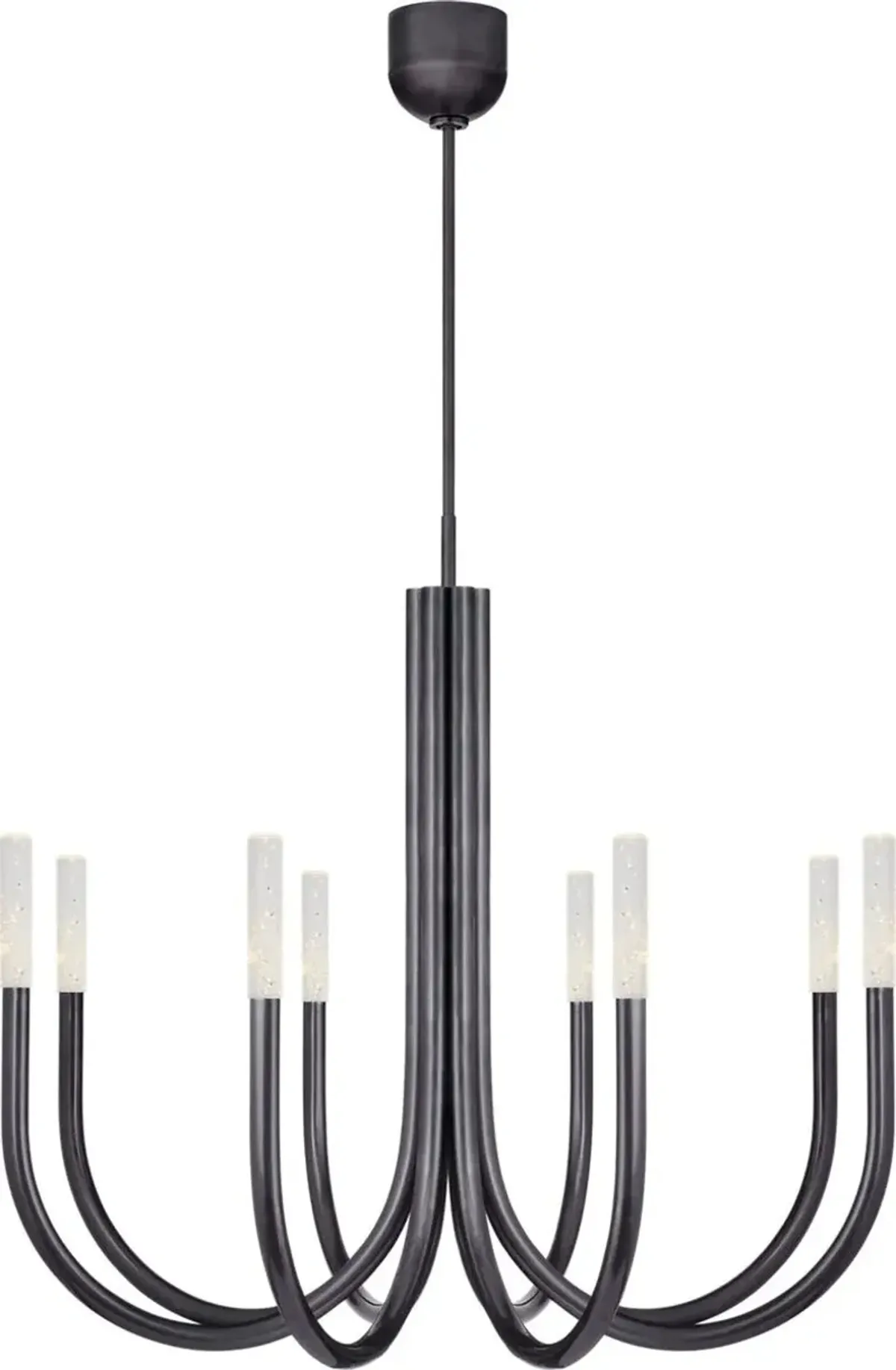 Visual Comfort - Rousseau Medium Chandelier - Black