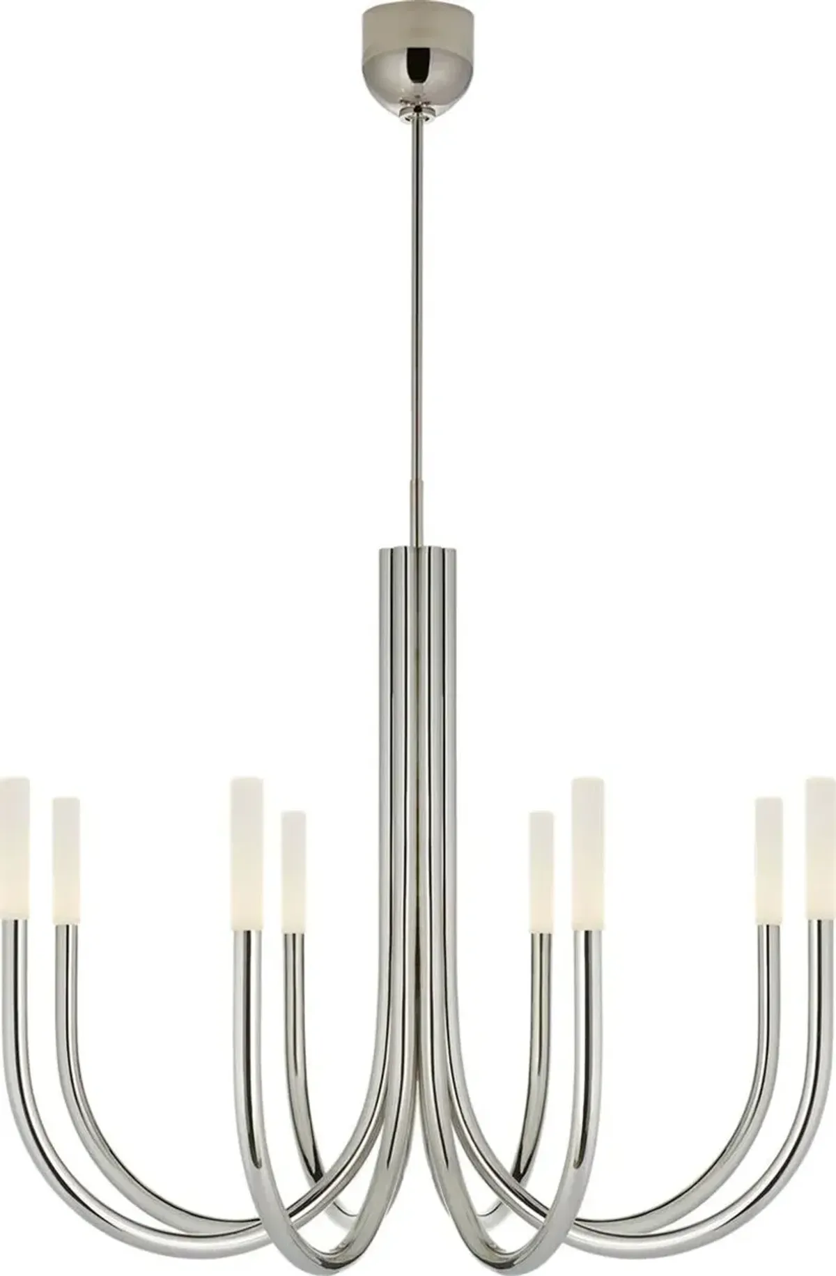 Visual Comfort - Rousseau Medium Chandelier - Silver