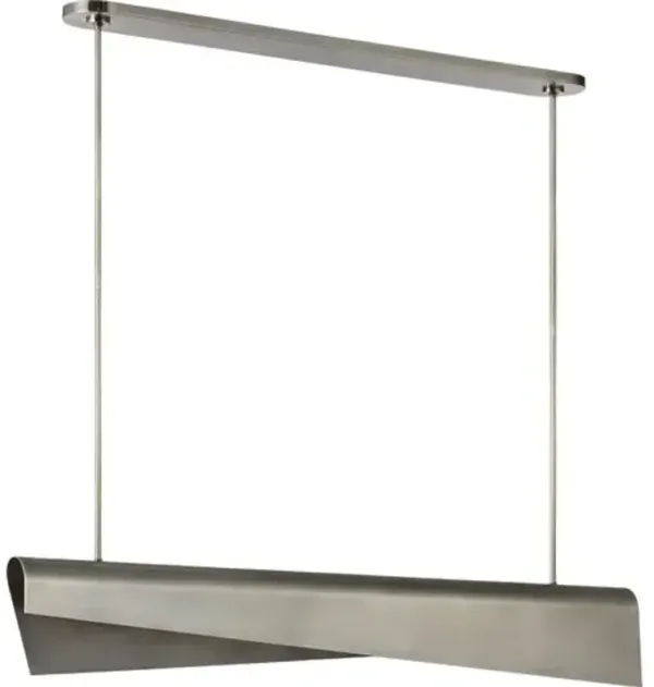 Visual Comfort - Piel 48" Linear Pendant - Silver