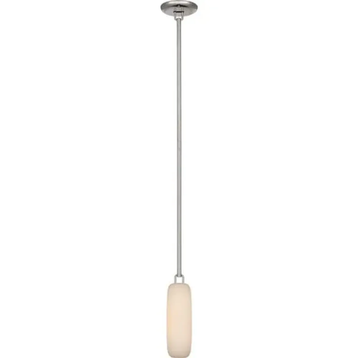 Visual Comfort - Formosa Alabaster Single Pendant - Silver