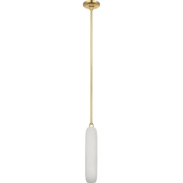 Visual Comfort - Formosa Alabaster Single Pendant - Gold