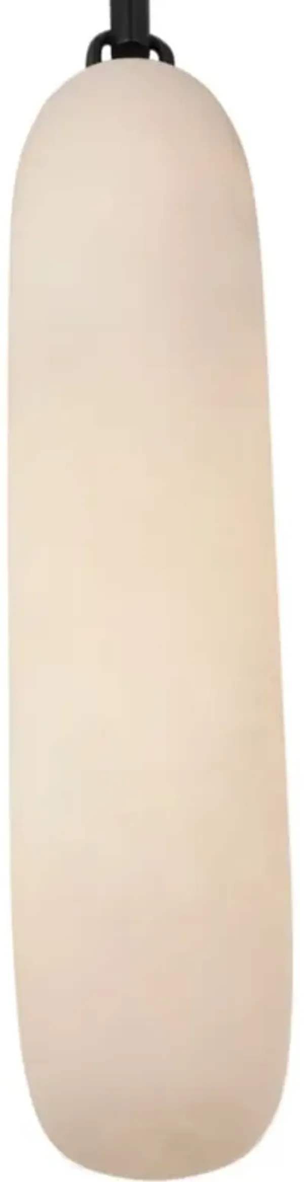 Visual Comfort - Formosa Alabaster Single Pendant - Black