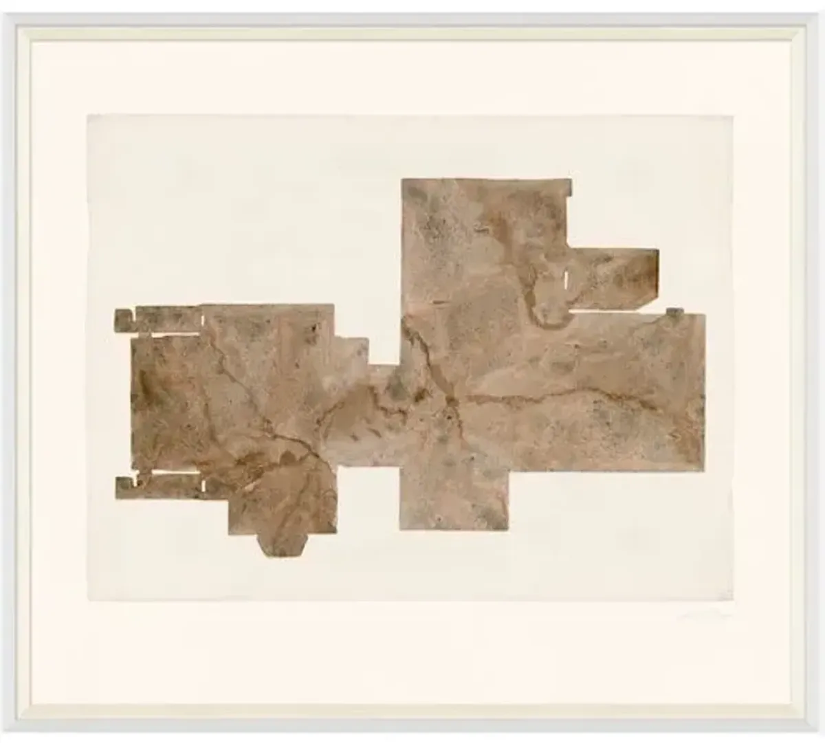 Leslie Snipes - Color Forms - Brown Painting - Soicher Marin