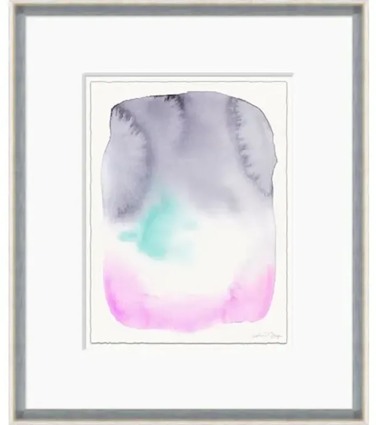 Leslie Snipes - Color Play VII Painting - Soicher Marin - Purple