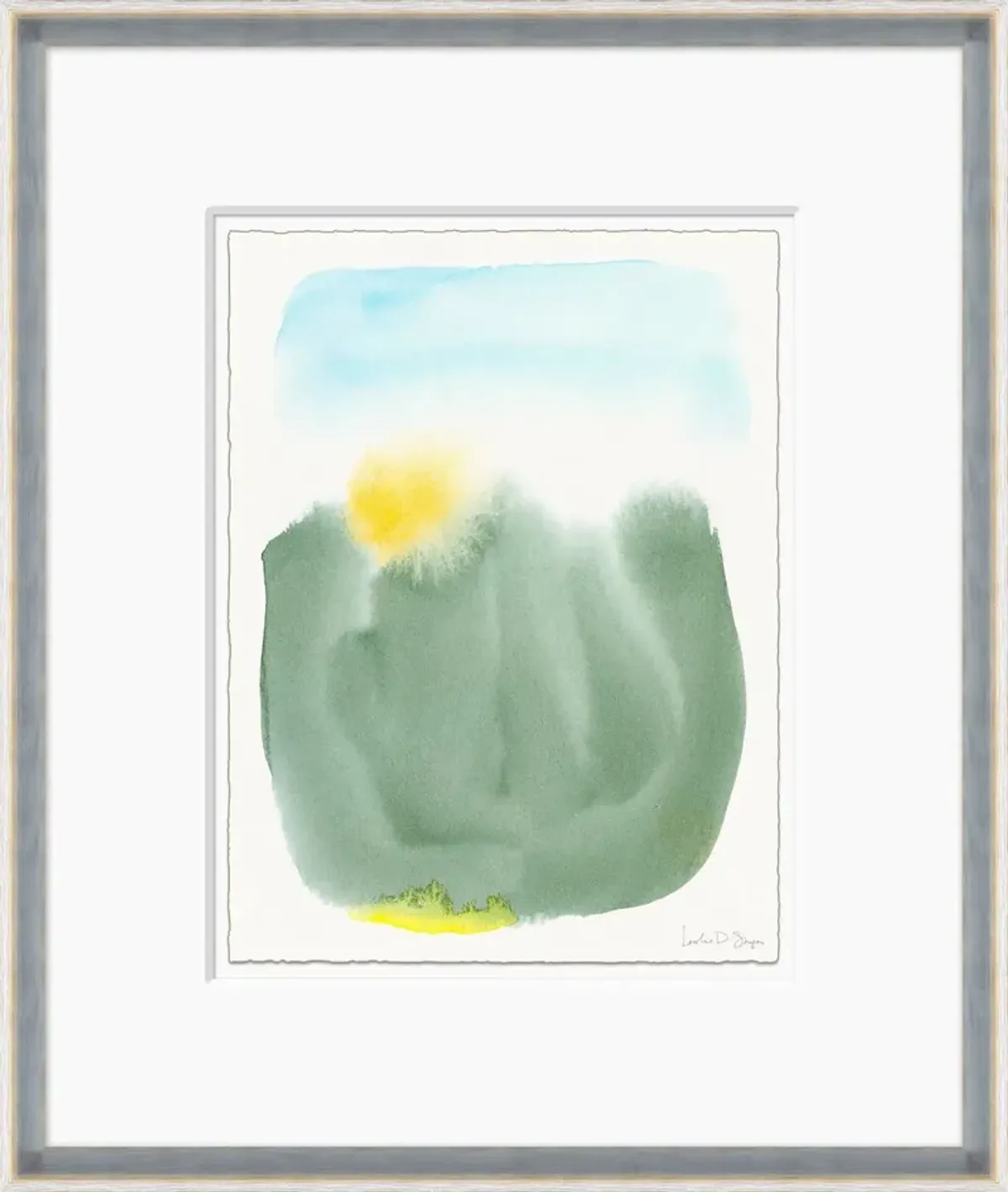 Leslie Snipes, Color Play IX Painting