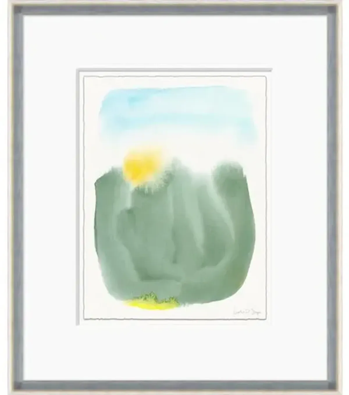 Leslie Snipes - Color Play IX Painting - Soicher Marin - Green