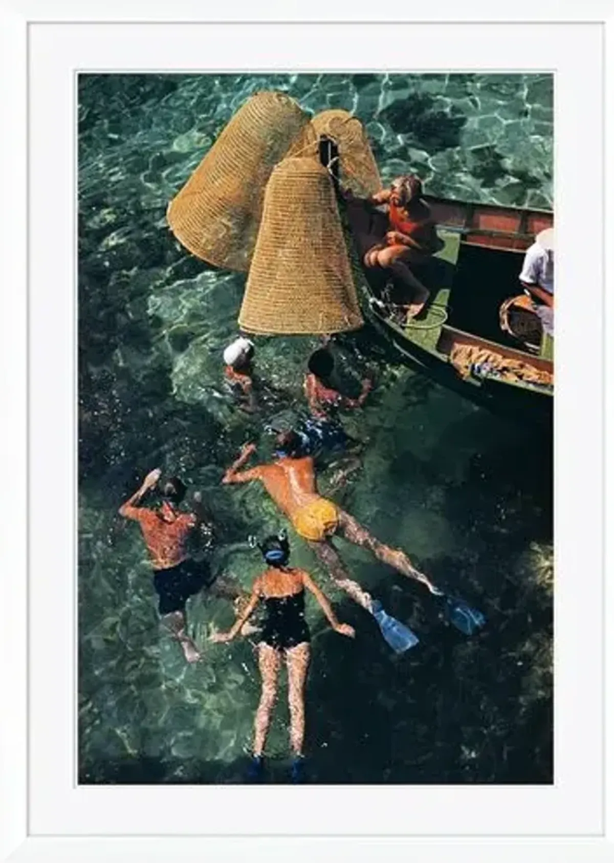 Getty Images - "Snorkelling in Malta" - Slim Aarons - July 1 - 1959 Photograph - Blue