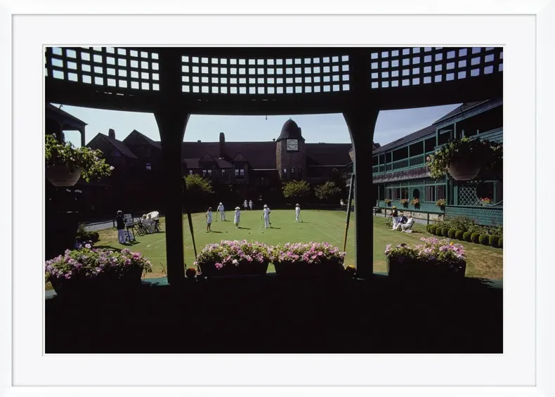 Getty Images, "Newport Casino", Slim Aarons, August 1, 1987 Photograph