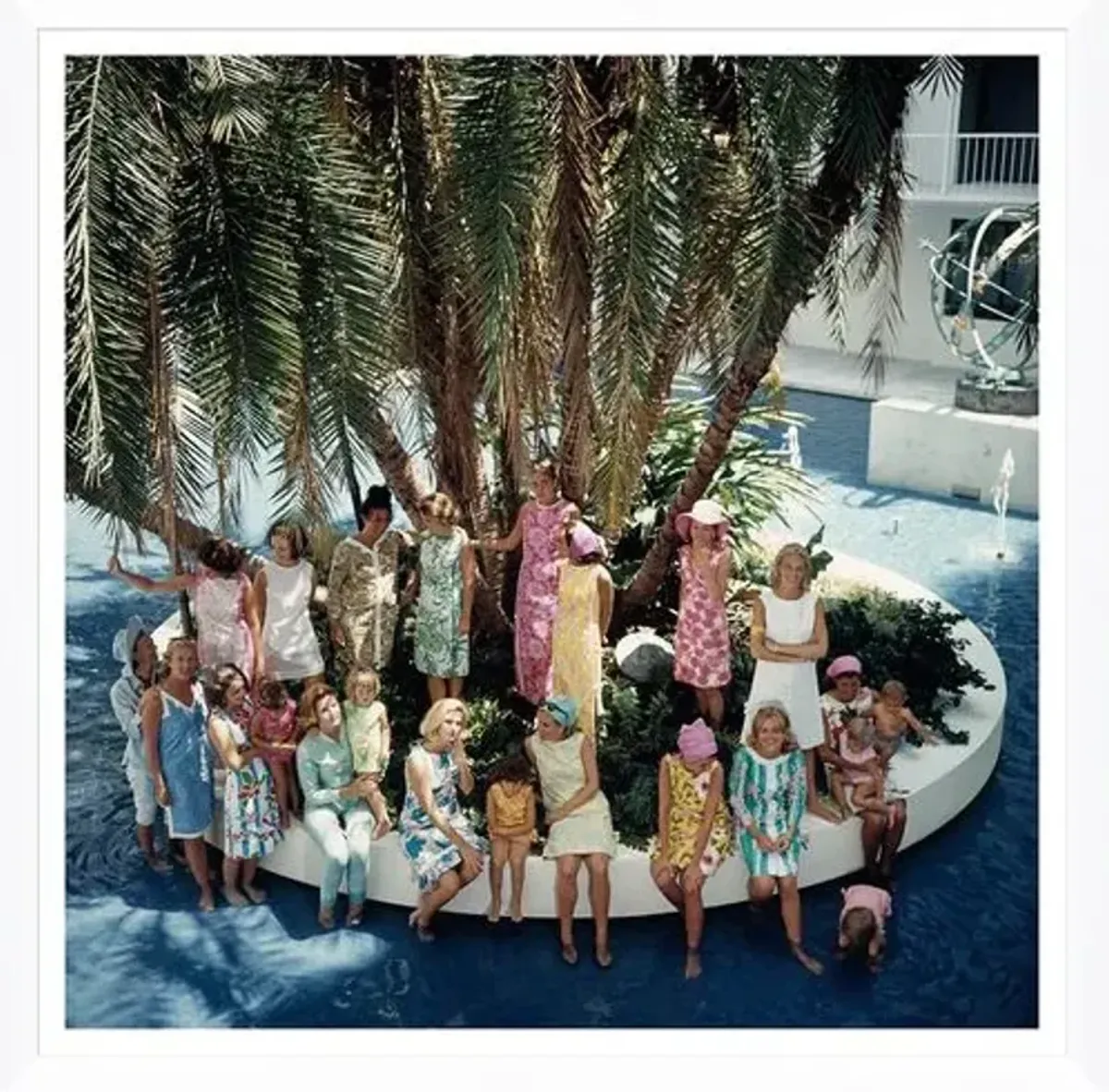Getty Images - "Lily Pulitzer and Her Designs" - Slim Aarons - January 1 - 1964 Photograph - Blue