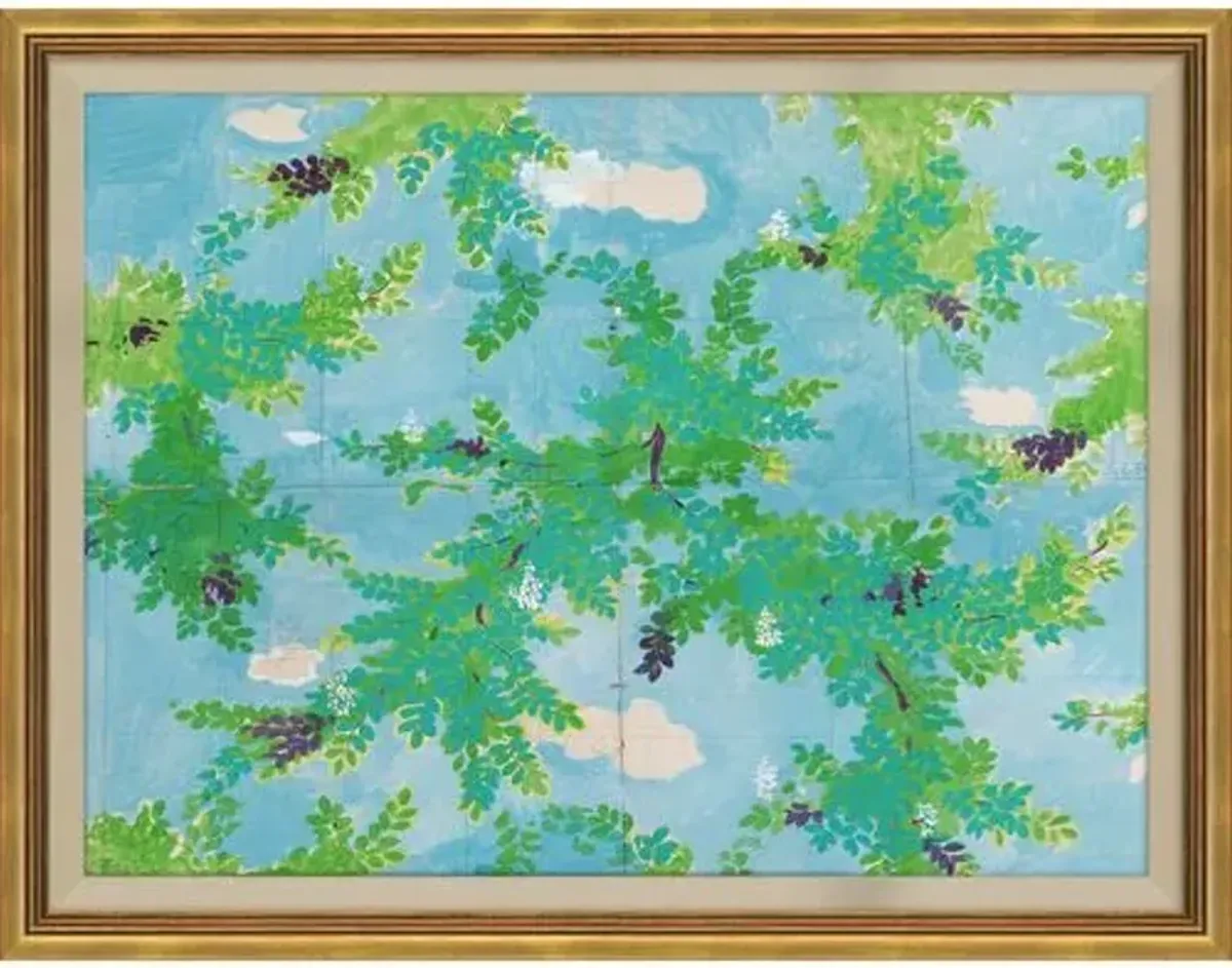 Paule Marrot - Skylight (var. 1) Painting - Soicher Marin - Green