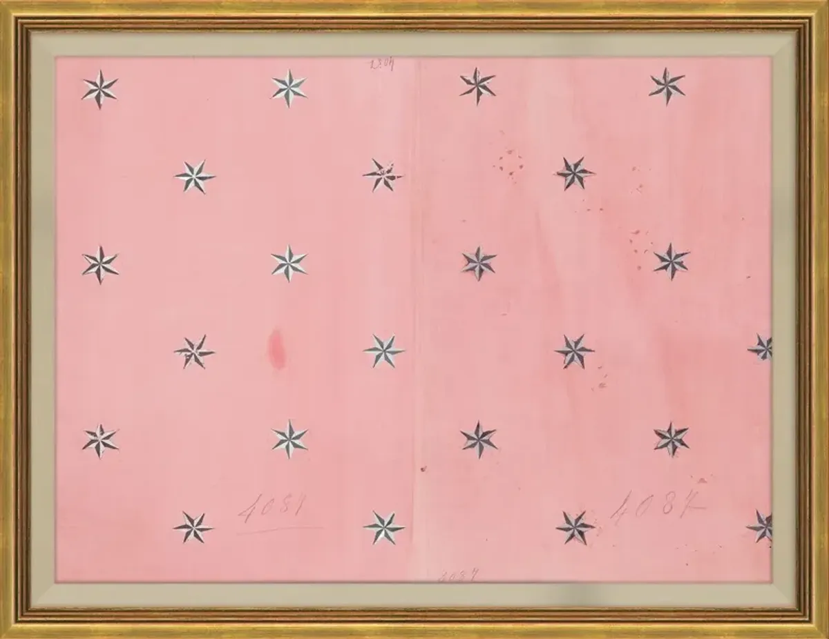 Paule Marrot, Etoile - Pink (var. 1) Painting