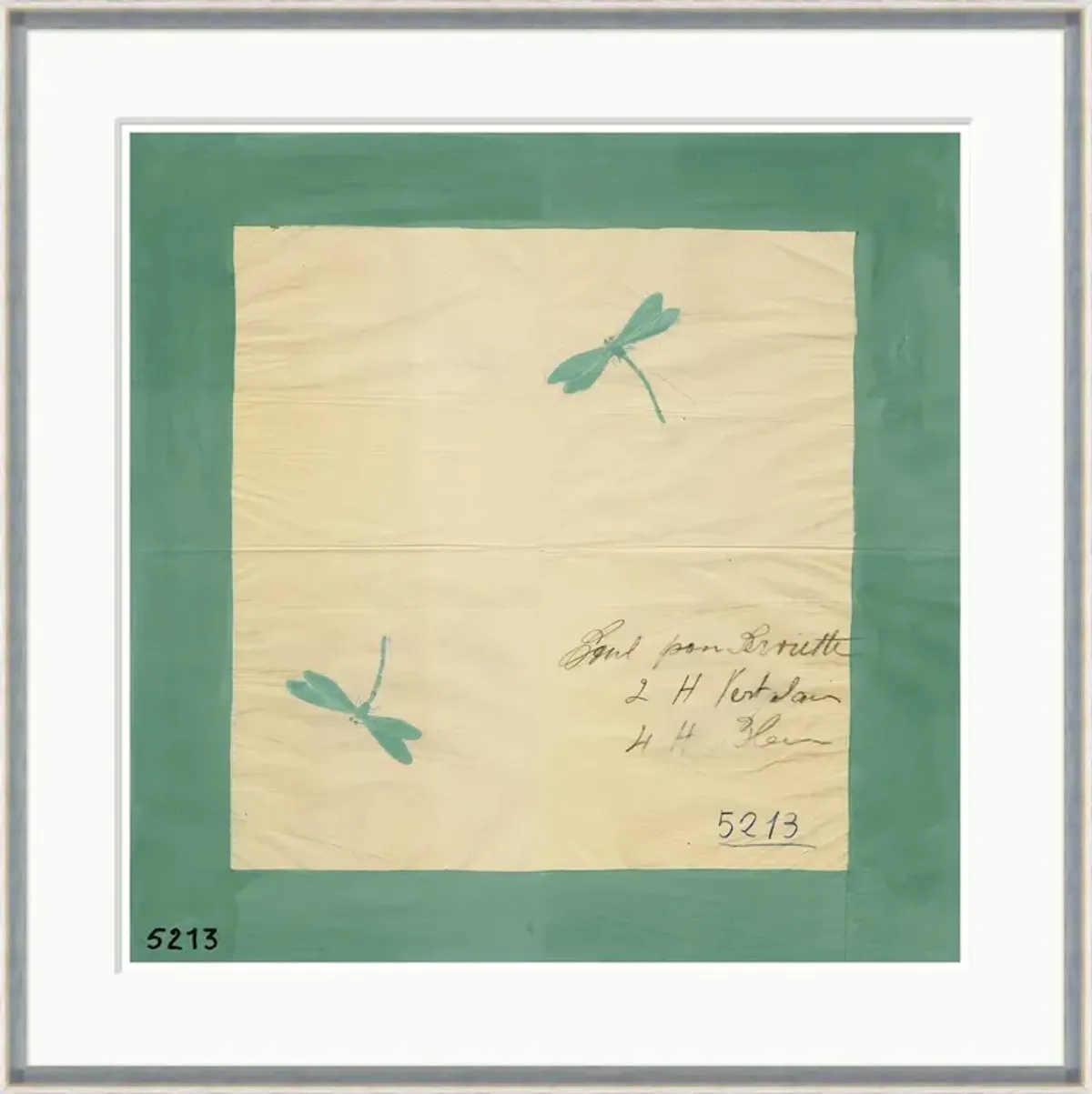 Paule Marrot, Libellules (var. 1) Painting