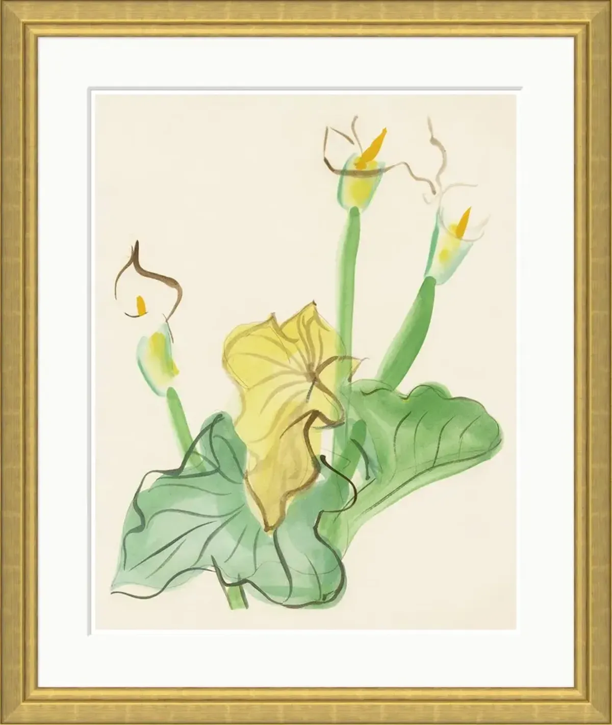 Cala Lily  Painting by Dufy