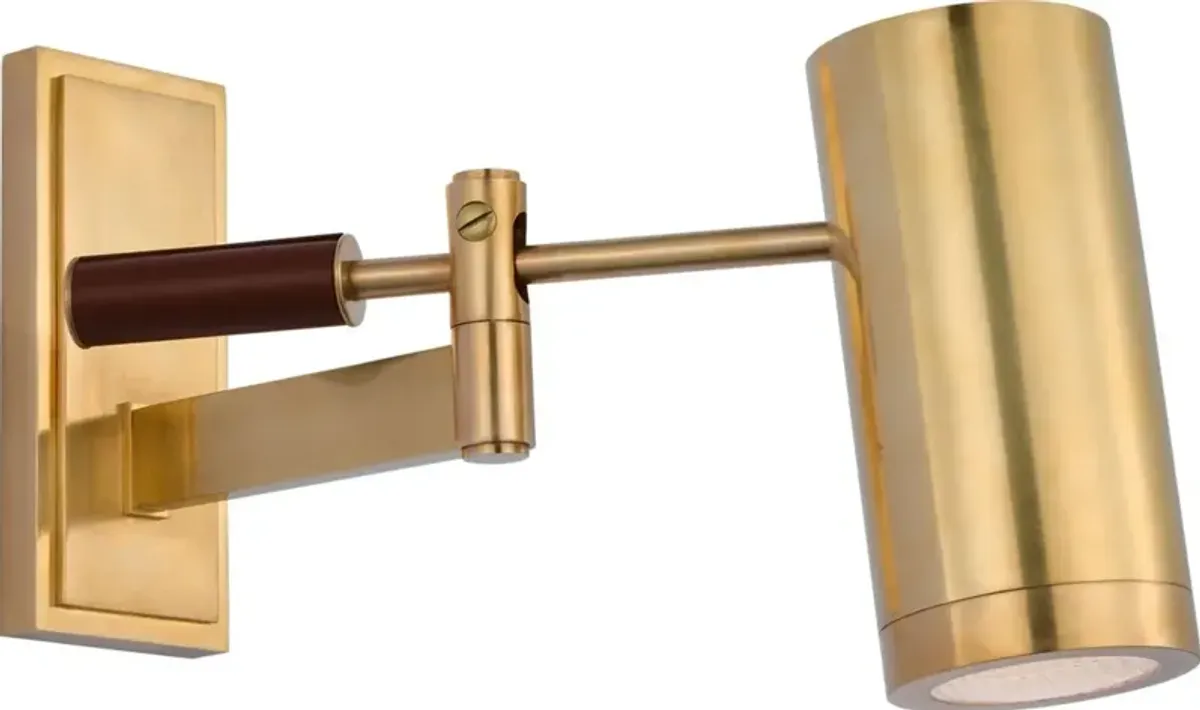 Ralph Lauren Home - Visual Comfort - Grant 8" Articulating Wall Light - Gold