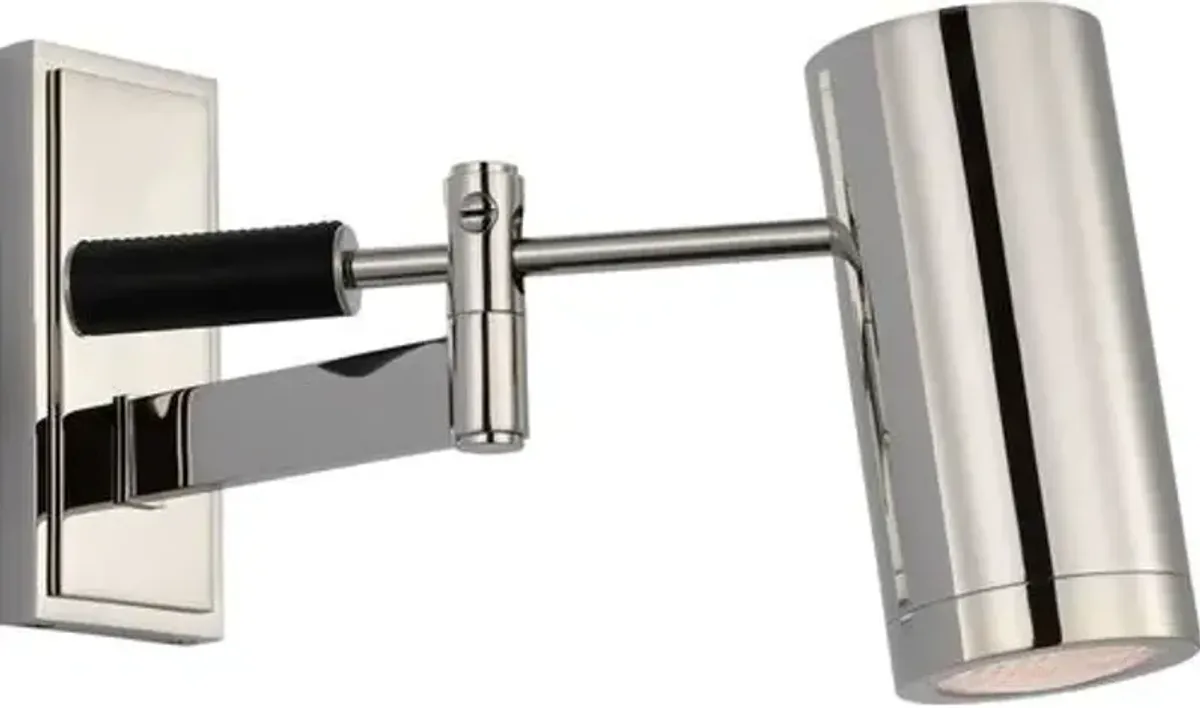 Ralph Lauren Home - Visual Comfort - Grant 8" Articulating Wall Light - Silver