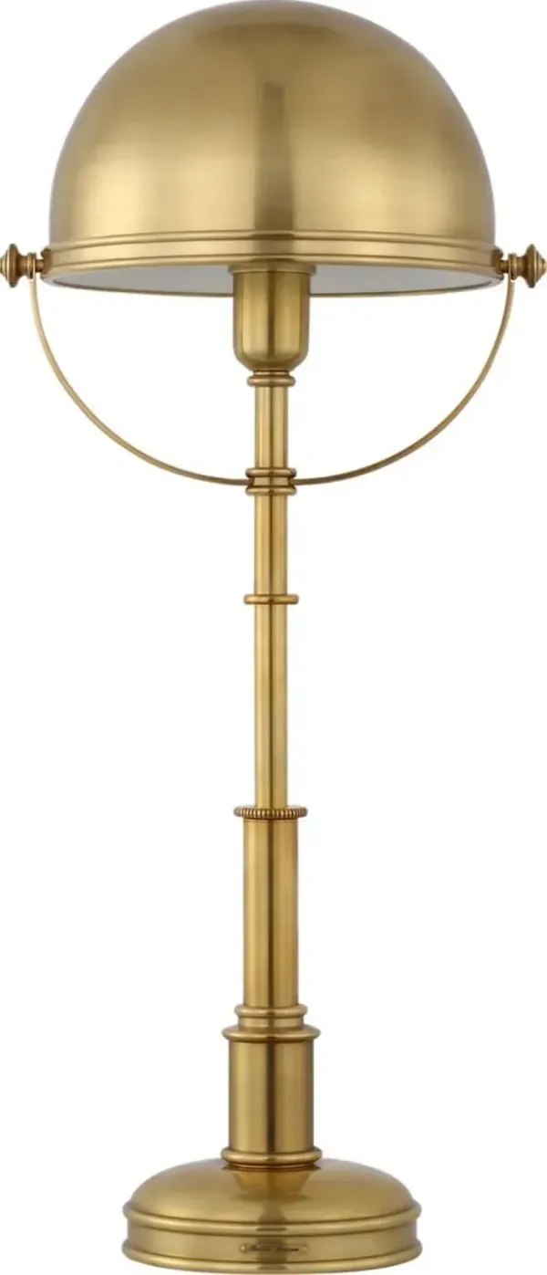 Ralph Lauren Home - Visual Comfort - Carthage Cordless Desk Lamp - Natural Brass - Gold