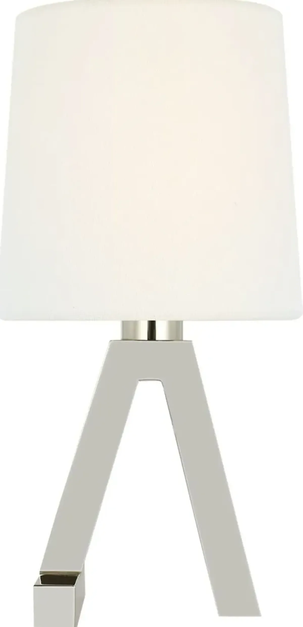 Ralph Lauren Home - Visual Comfort - Hedger 11" Accent Table Lamp - Silver - 10.75Hx5.5Wx5.5D in