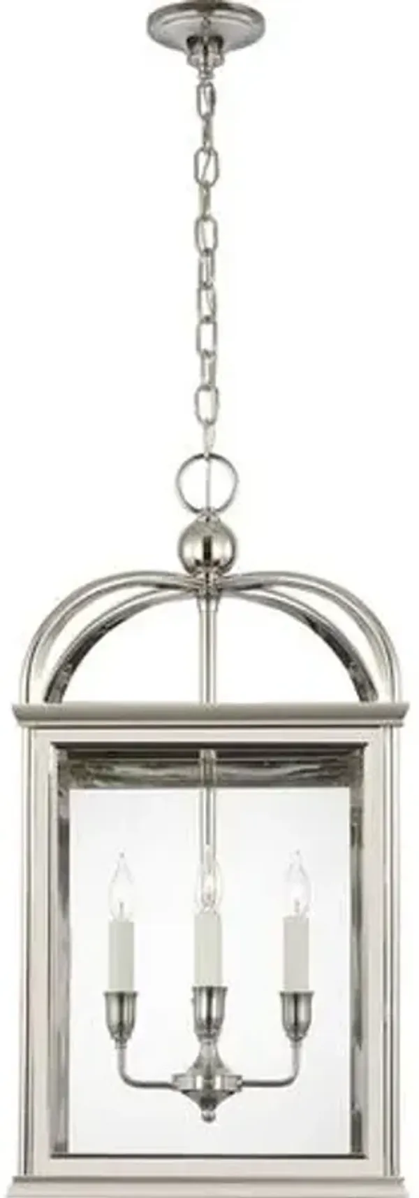 Ralph Lauren Home - Visual Comfort - Rhoades Lantern - Silver
