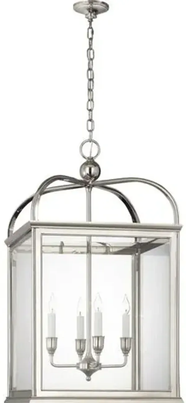 Ralph Lauren Home - Visual Comfort - Rhoades Lantern - Silver