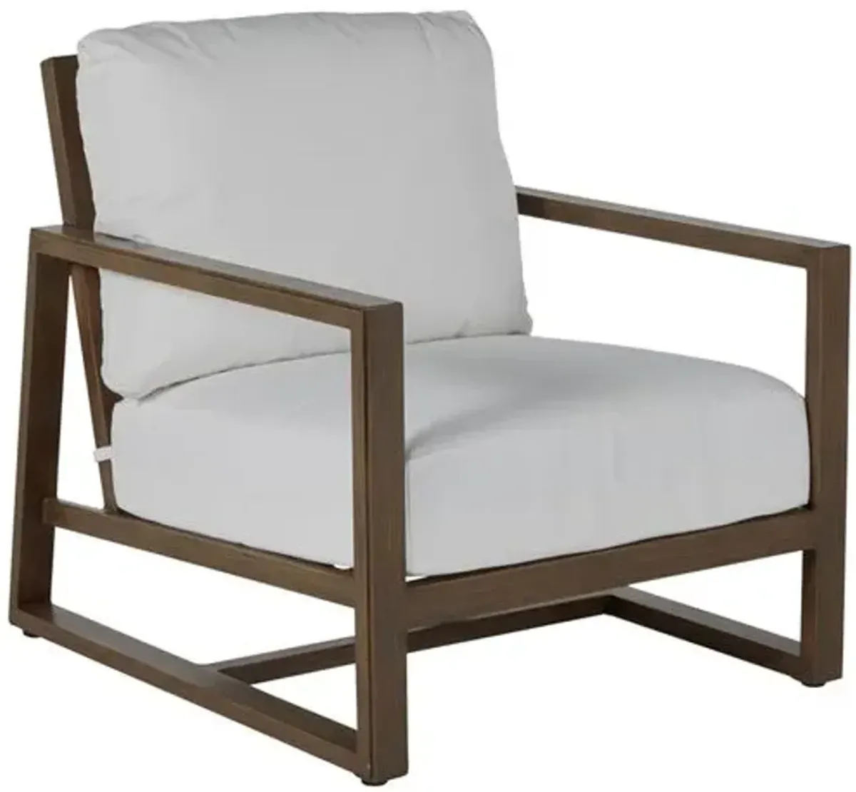 Avondale Outdoor Aluminum Lounge Chair - Summer Classics - Brown