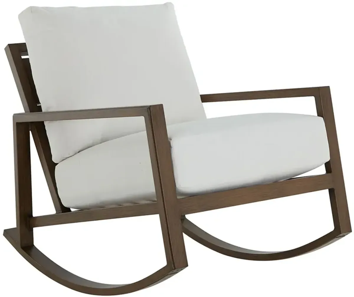 Avondale Outdoor Aluminum Lounge Rocker